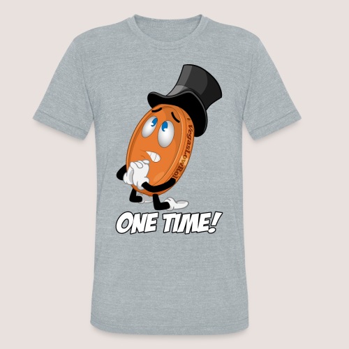 THE ONE TIME PENNY - Unisex Tri-Blend T-Shirt