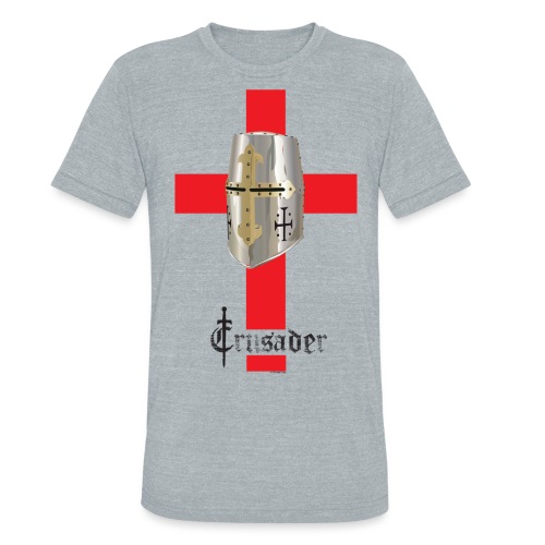 crusader_red - Unisex Tri-Blend T-Shirt