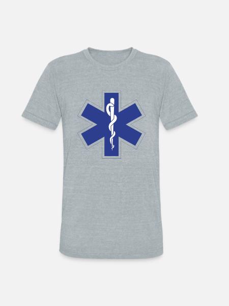 Paramedic - Unisex Tri-Blend T-Shirt - heather grey