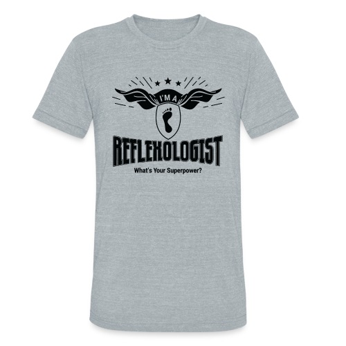 I'm a Reflexologist (Superhero) - Unisex Tri-Blend T-Shirt