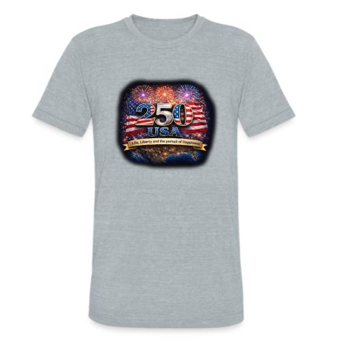 USA 250th Celebration - Unisex Tri-Blend T-Shirt
