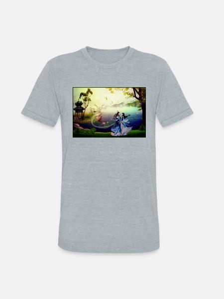Meeting passionate - Unisex Tri-Blend T-Shirt - heather grey