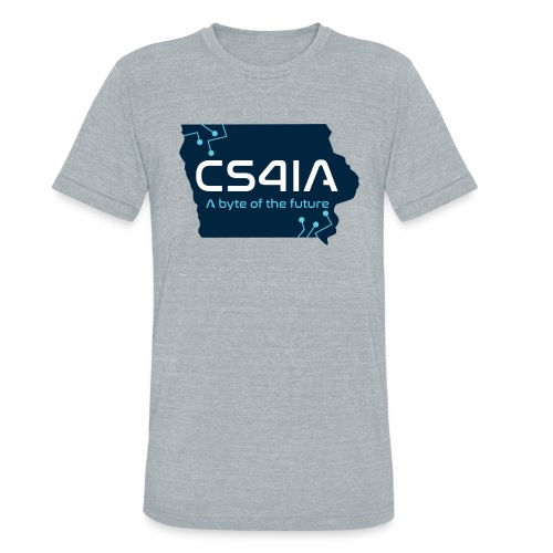 CS4IA logo - Unisex Tri-Blend T-Shirt