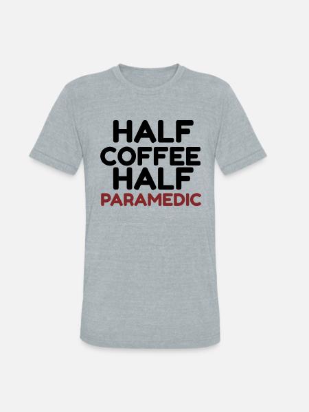Paramedic - Unisex Tri-Blend T-Shirt - heather grey