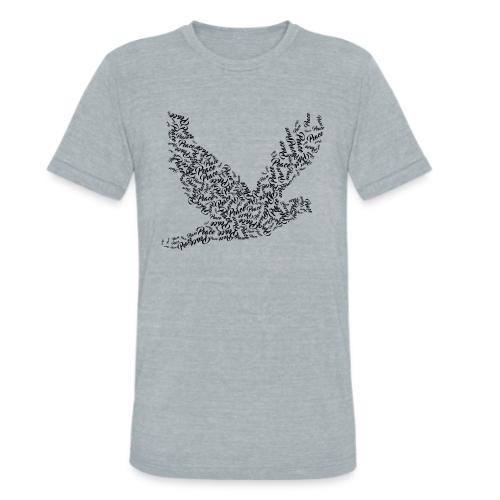 DOVE Peace in FLIGHT - Unisex Tri-Blend T-Shirt