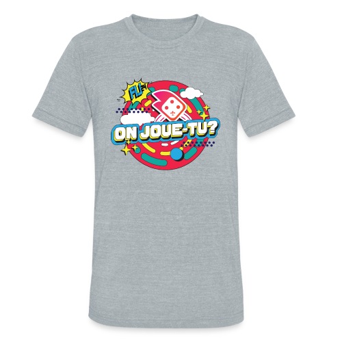 Festival International du Jeu 2024 - T-shirt triple mélange pour hommes