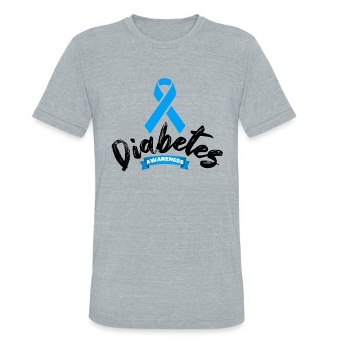 Diabetes Awareness - Unisex Tri-Blend T-Shirt