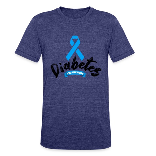 Diabetes Awareness - Unisex Tri-Blend T-Shirt