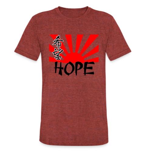 Rising Sun Hope Women's - Unisex Tri-Blend T-Shirt