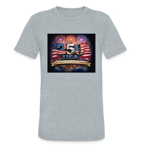 USA 250th Celebration - Unisex Tri-Blend T-Shirt