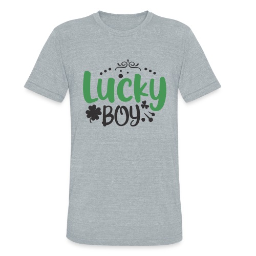 one Lucky boy - Unisex Tri-Blend T-Shirt
