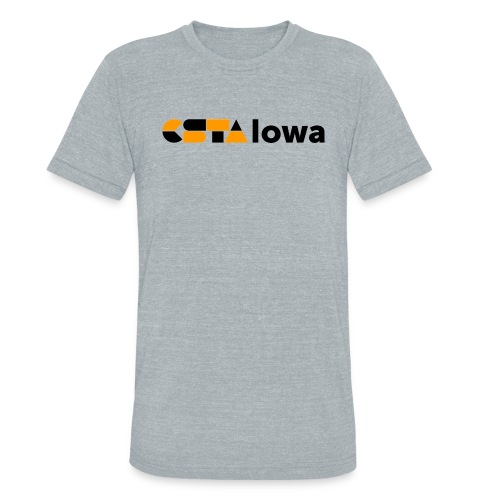 CSTA Iowa logo - Unisex Tri-Blend T-Shirt