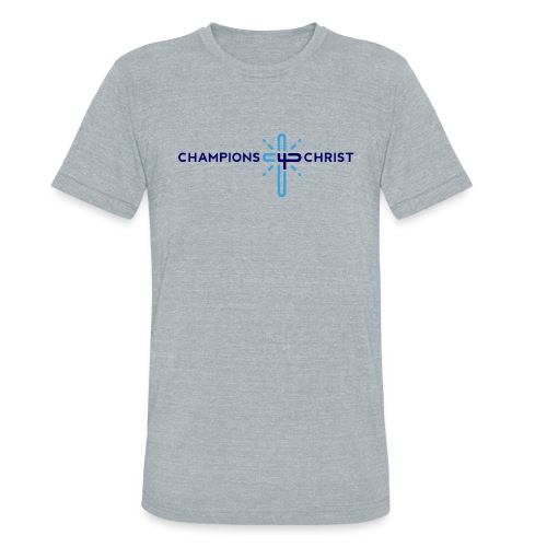Champions 4 Christ Church Atlanta - Unisex Tri-Blend T-Shirt