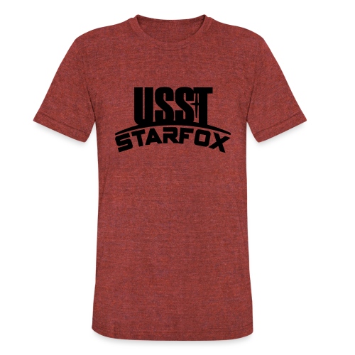 USST STARFOX Text - Unisex Tri-Blend T-Shirt