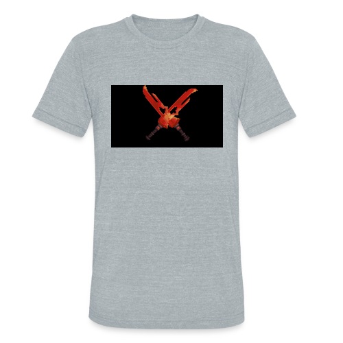 Hipixel Warlords Cross-Swords - Unisex Tri-Blend T-Shirt