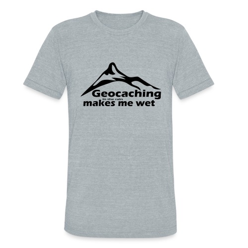 Wet Geocaching - Unisex Tri-Blend T-Shirt