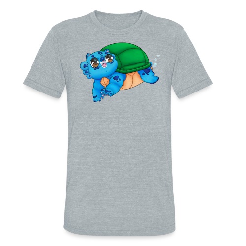 The Amazing Turtlecat - Here She Comes ❀ - Unisex Tri-Blend T-Shirt