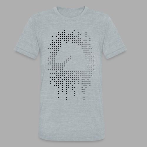 Knight and Dots Inverted png - Unisex Tri-Blend T-Shirt