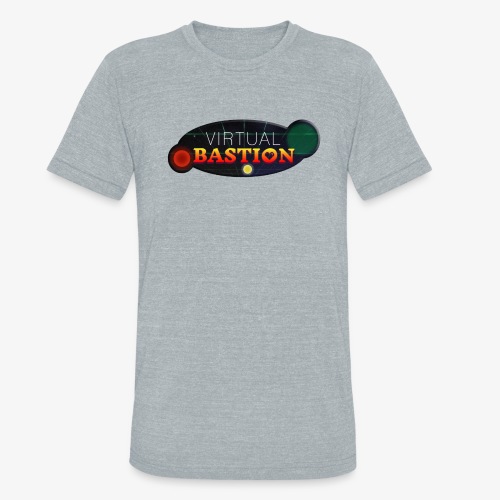 Virtual Bastion: Space Logo - Unisex Tri-Blend T-Shirt