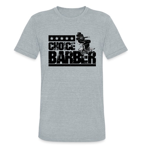 Choice Barber 5-Star Barber - Black - Unisex Tri-Blend T-Shirt
