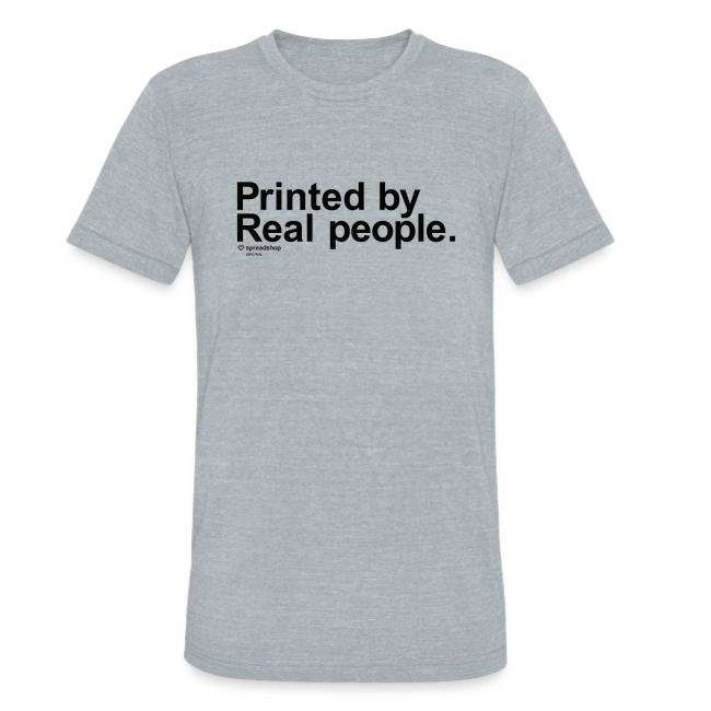 Printed in black