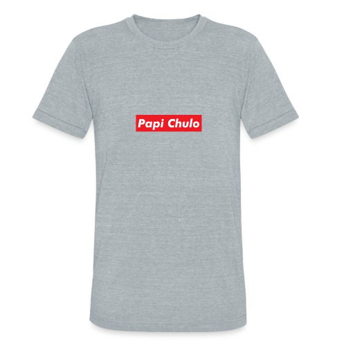 'Papi Chulo' Coca Cola Inspired Typography - Unisex Tri-Blend T-Shirt