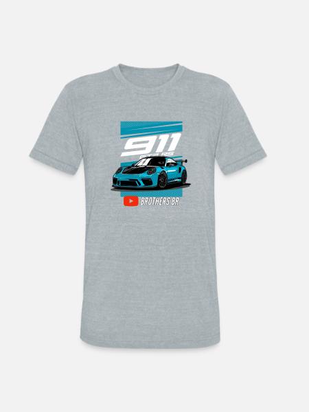 Carro 911 - Unisex Tri-Blend T-Shirt - heather grey