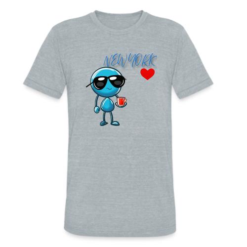 Smoon City_New York - Unisex Tri-Blend T-Shirt