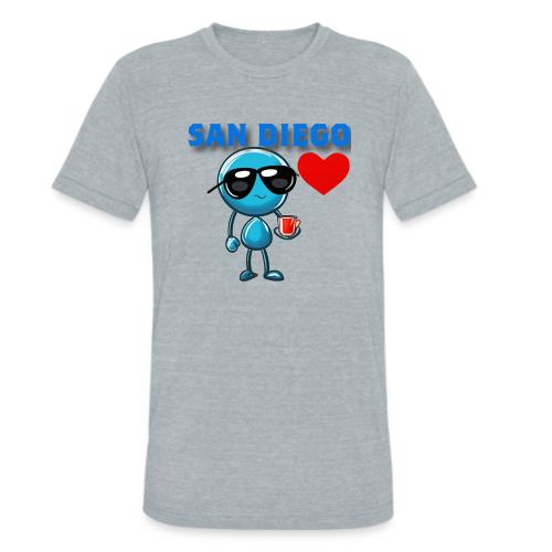 Smoon City_San Diego - Unisex Tri-Blend T-Shirt