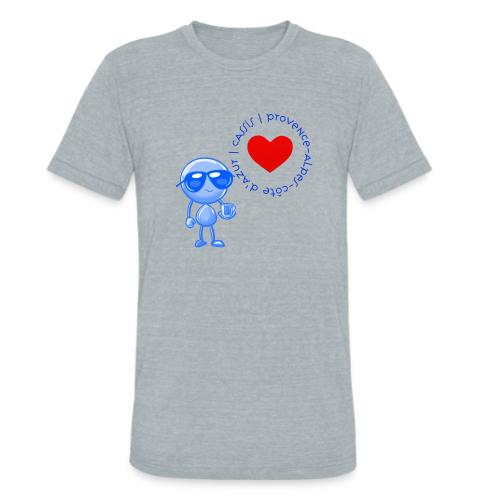 Smoon City_Cassis Provence Alpes Côte d Azur - Unisex Tri-Blend T-Shirt