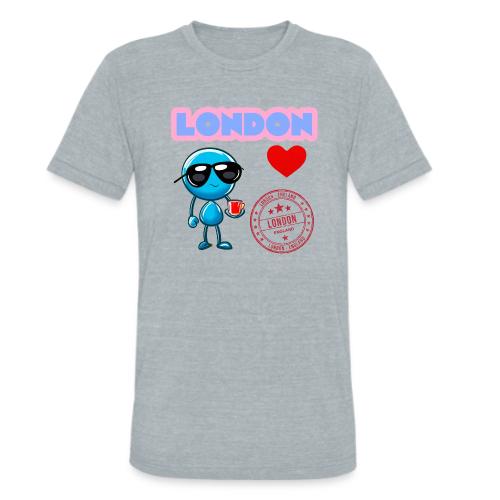 Smoon City_London - Unisex Tri-Blend T-Shirt