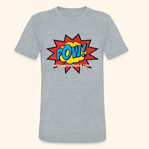 POW! Logo Shirt - Unisex Tri-Blend T-Shirt
