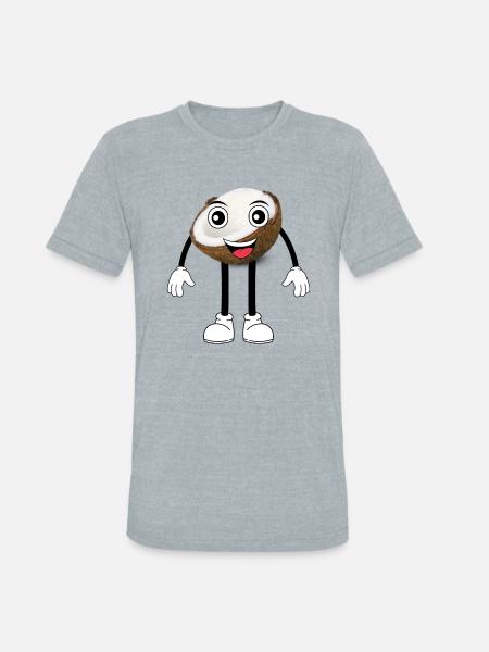 Coconut - Unisex Tri-Blend T-Shirt - heather grey