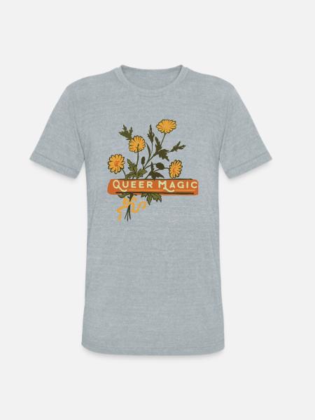 Queer Magic - Unisex Tri-Blend T-Shirt - heather grey