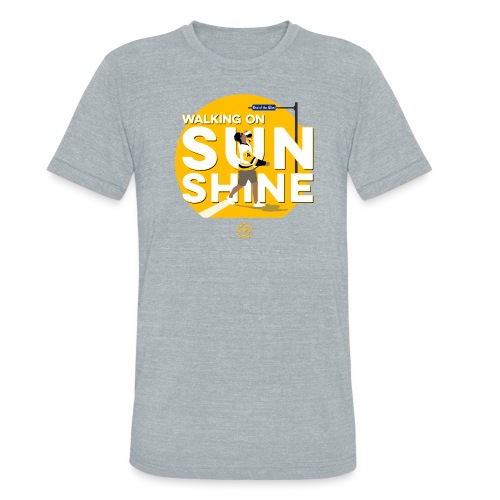 Walking On Sunshine - Parade - Unisex Tri-Blend T-Shirt
