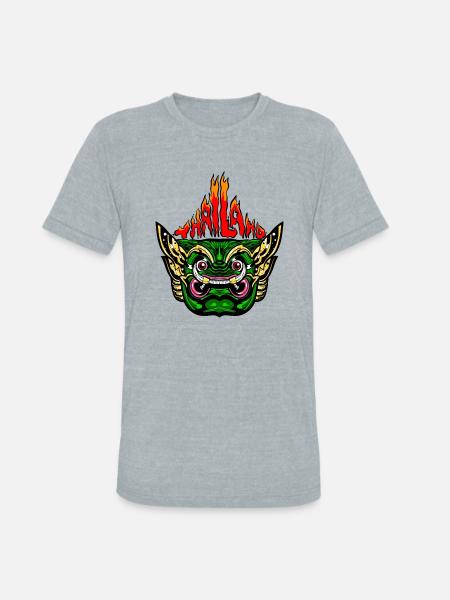 Yak Giant - Unisex Tri-Blend T-Shirt - heather grey