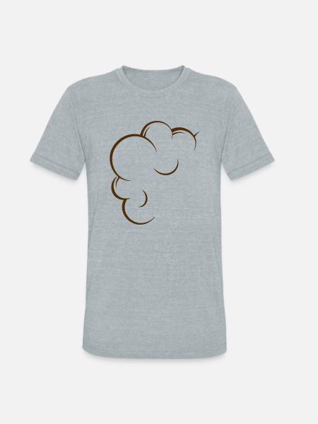bubbles - Unisex Tri-Blend T-Shirt - heather grey