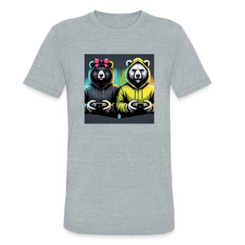 Gamer Bears - Unisex Tri-Blend T-Shirt