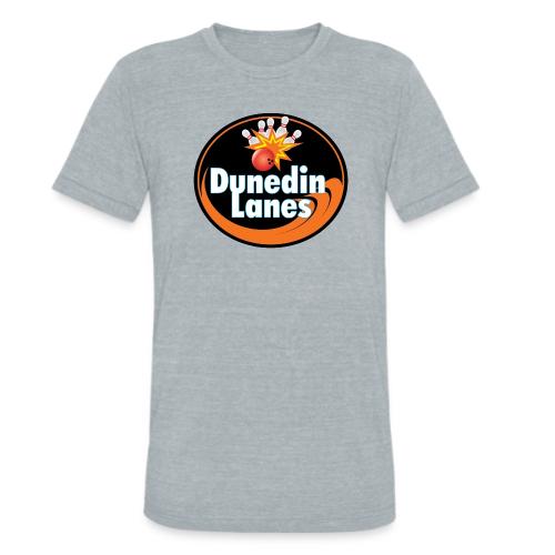 Dunedin Lanes Logo Merchandise - Unisex Tri-Blend T-Shirt