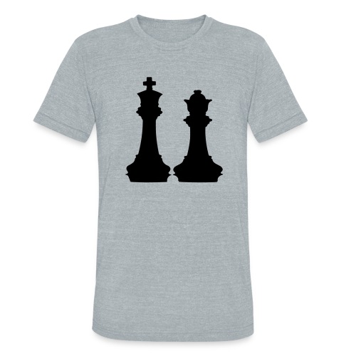 king and queen - Unisex Tri-Blend T-Shirt