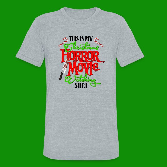 Christmas Horror Movie Watching Shirt