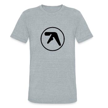 Aphex Twin - Unisex Tri-Blend T-Shirt - heather grey - Front - Brady (186cm)