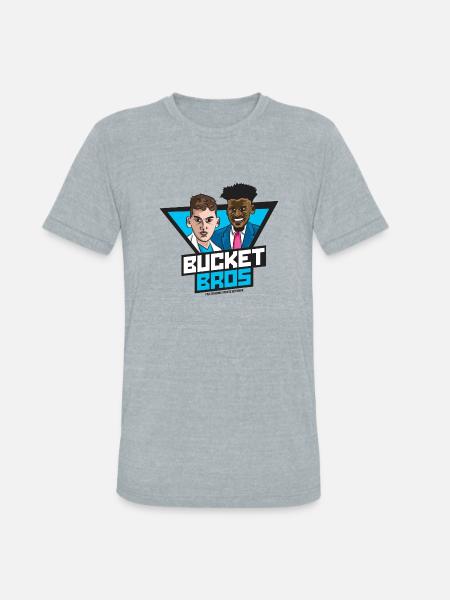 Bucket Bros! - Unisex Tri-Blend T-Shirt - heather grey