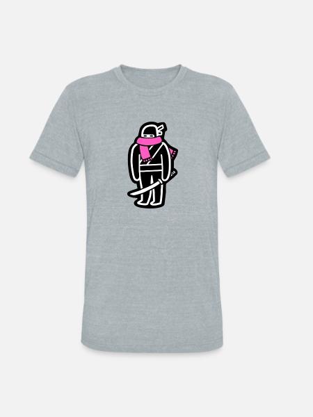 Not So Stealthy - Unisex Tri-Blend T-Shirt - heather grey
