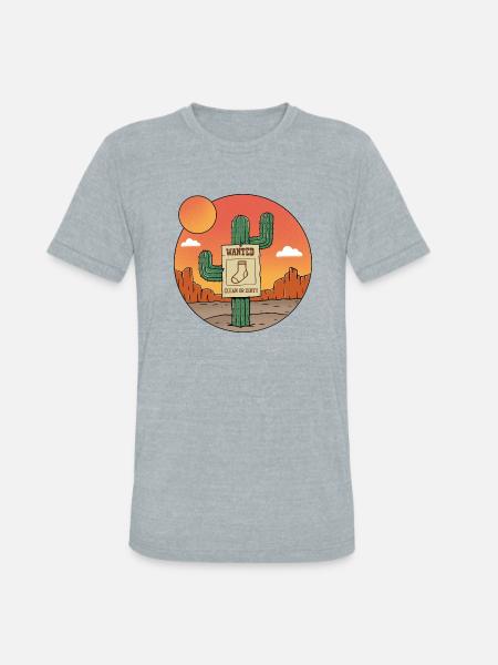 Nature Wanted Sock - Unisex Tri-Blend T-Shirt - heather grey
