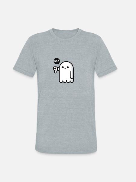 Ghost of Disapproval - Unisex Tri-Blend T-Shirt - heather grey