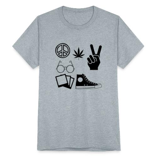 hippie - Unisex Tri-Blend T-Shirt