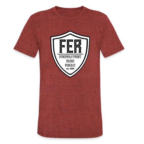 FER Shield - Unisex Tri-Blend T-Shirt