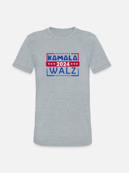 Kamala Waltz - Unisex Tri-Blend T-Shirt - heather grey