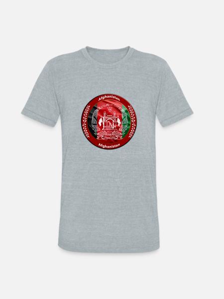 Afghanistan - Unisex Tri-Blend T-Shirt - heather grey